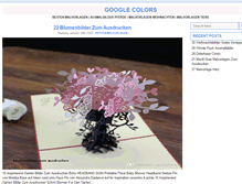 Tablet Screenshot of googlecolors.com